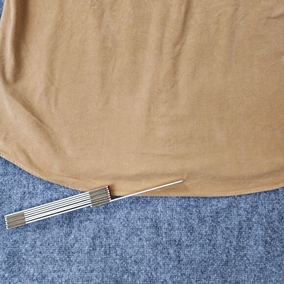 Vintage Columbia Shirt Mens XL Tan Chamios Flannel Button Up Heavyweight Work - Picture 15 of 16